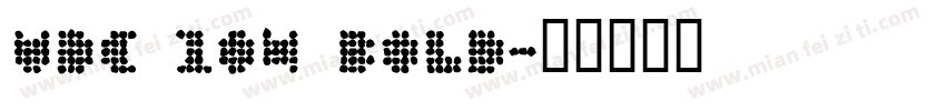 UDC 104 Bold字体转换